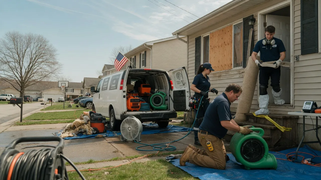Water Damage Restoration in Elburn, IL near me